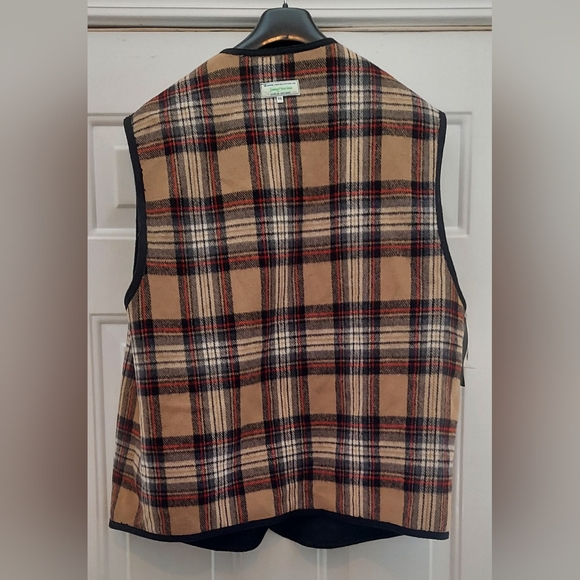 JIMMY HOURIHAN 7792 MEN'S GRAY PURE NEW WOOL VEST SIZE XXL MADE IN SLOVAKIA NWT - Picture 9 of 12